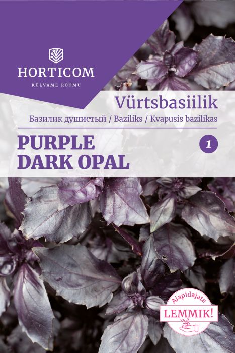 Basiilik Horticom Purple Dark Opal 1 g