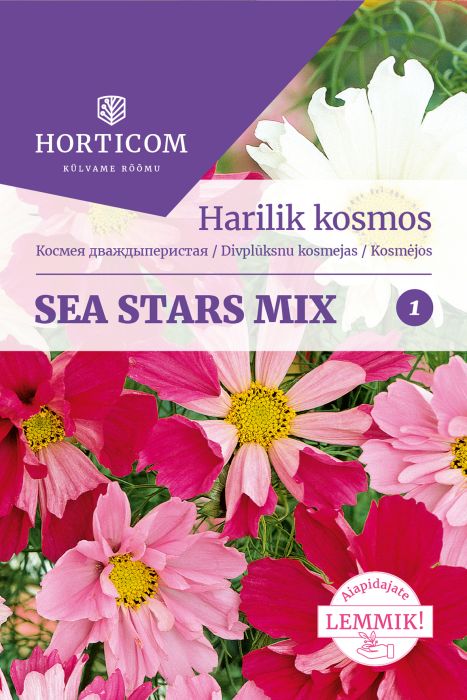 Harilik kosmos Horticom Sea Stars Mix 1g