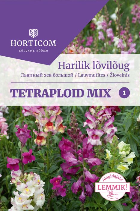 Harilik lõvilõug Horticom Tetraploid Mix 1g
