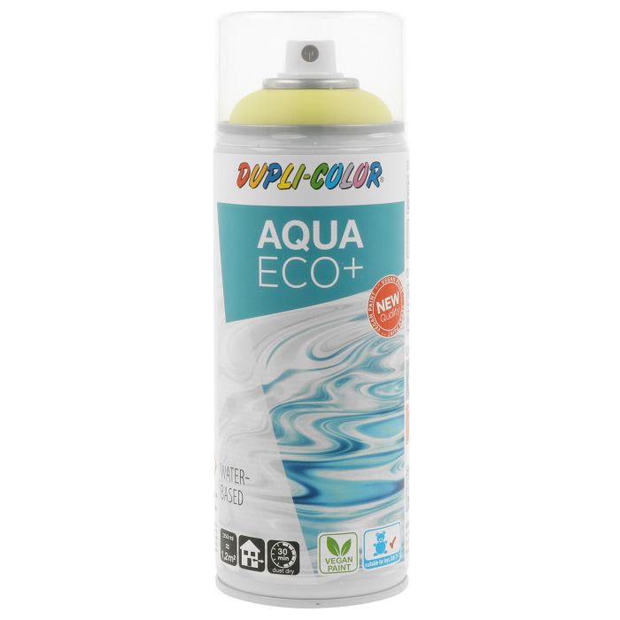 Aerosoolvärv Dupli-Color Aqua Eco+ matt lemon sorbet 350 ml