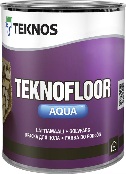 Põrandavärv Teknofloor Aqua, valge