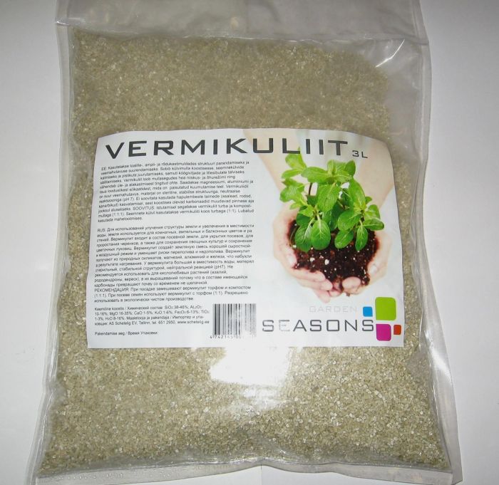 Vermikuliit 3 l