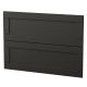 Esipaneel Camargue Skärgård Frames 2 tk 100 cm Matt must