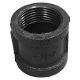 Keermestatud hülss Walteco RT-3 must Ø 25 x 31 mm
