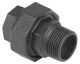 Kaksiknippel Walteco RT-58 must 3/4” x 3/4” 2 tk