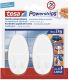 Nagi tesa® Powerstrips Oval valge 2 tk