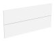 Esipaneel Camargue Skärgård Classic 2 tk 120 cm Matt valge
