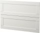Esipaneel Camargue Skärgård Frames 2 tk 100 cm Matt valge