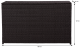 Säilituskast SunFun Barbuda 160 x 97 x 75 cm, must