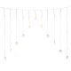 LED-valgussari Konstsmide Lumehelbed 11-osaline
