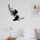Sisustuskleebis Sleeping Panda 48 x 70 cm