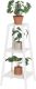 Lillelaud 4living 74 cm, valge