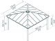 Paviljon Palram-Canopia Dallas 4,22 x 4,22 m