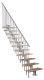 Trepp Atrium Dixi Vertical 80 cm Pöök / hall