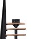 Trepp Atrium Mini Plus Vertical pöök 60 cm Must