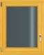Aken Solid Elements HFE 780 x 980 mm Vasak