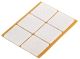 Mööblivilt Fix-o-moll 32 x 32 mm valge 6 tk