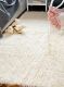 Villavaip Narma Flokati valge 60 x 120 cm