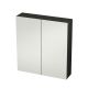 Peegelkapp Riva Camden Matt must 60 cm