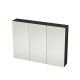 Peegelkapp Riva Camden Matt must 90 cm