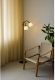 Põrandavalgusti Halo Design Glow 2-osaline, must/opaal