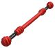 Kinnitus Snubber Twist 54,2 cm Punane