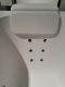 Pehme vannipadi Balteco 37 x 27 x 5 cm valge