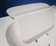 Pehme vannipadi Balteco 37 x 27 x 5 cm valge