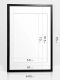 Raam Reinders 61 x 91,5 cm, must