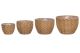 Istutuskorv 4living Latte Ø 31 x 23 cm