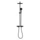 Dušikomplekt Grohe Vitalio Start System 250 mattmust