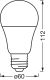 LED-lamp Osram SMART+ MATTER CL TW 60 240D E27 9W 2700K