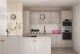 Alumiinium komposiitplaat Stocksund Stole U3 valge marmor / tume tsement