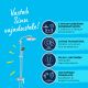 Dušikomplekt Grohe Vitalio Start System 250 mattmust