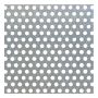 Alumiiniumplekk perforeeritud 1000 x 200 x 0,8 mm 500 mm 250 mm