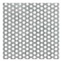 Alumiiniumplekk perforeeritud 1000 x 200 x 0,8 mm 500 mm 250 mm