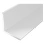 Nurgaprofiil plast valge 25 x 25 x 2000 mm