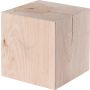 Täispuidust plokk Massiv Blox Cube 15 x15 x15 cm