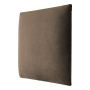 Polsterdatud seinapaneel Fllow Velvet 2209 Taupe 30 x 30 cm