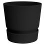 Õuepott Greenville Ø 30 cm, must