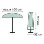 Päikesevarju kaitsekate SunFun Ø 200-400 cm