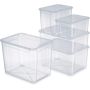 Säilituskast Regalux Clear Box 54,8 x 38,4 x 18,9 cm