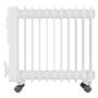 Õliradiaator Voltomat HEATING 2500 W, valge