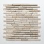 Looduskivimosaiik Brick uni Biancone, valge 30,5 x 30,5 cm