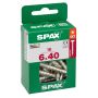 Ümarpeakruvi Spax Wirox T30 6 x 40 mm 16 tk