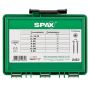Kruvikomplekt Spax 245-osaline