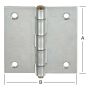 Hinge tapp 50 x 50 mm