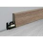 Põrandaliist Logoclic Night Oak 18 x 58 x 2600 mm