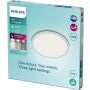 LED-plafoon Philips SuperSlim CL550 valge