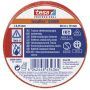 Isoleerteip tesa® Professional Tesaflex 20 m x 19 mm, punane